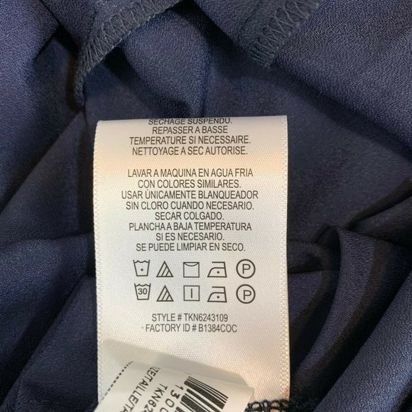 BCBG Maxazria Pacific Blue Cloud Flowy Shift Dress - Picture 7 of 7